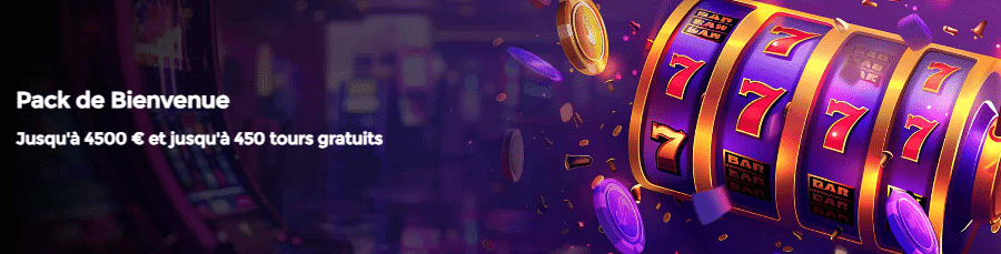 pack bienvenue bon rush casino