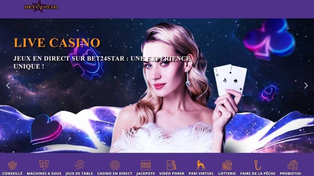 bet24star casino accueil