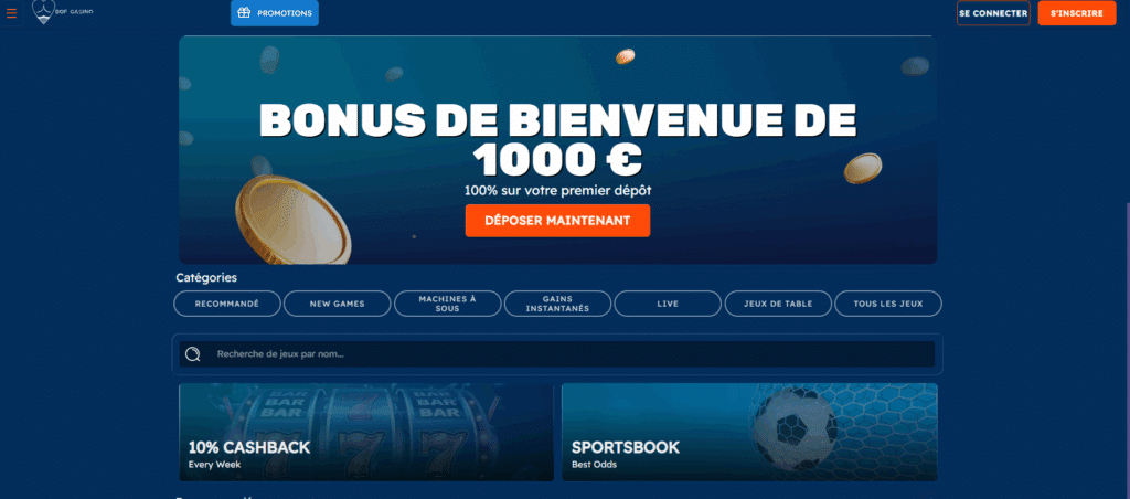 bof casino accueil